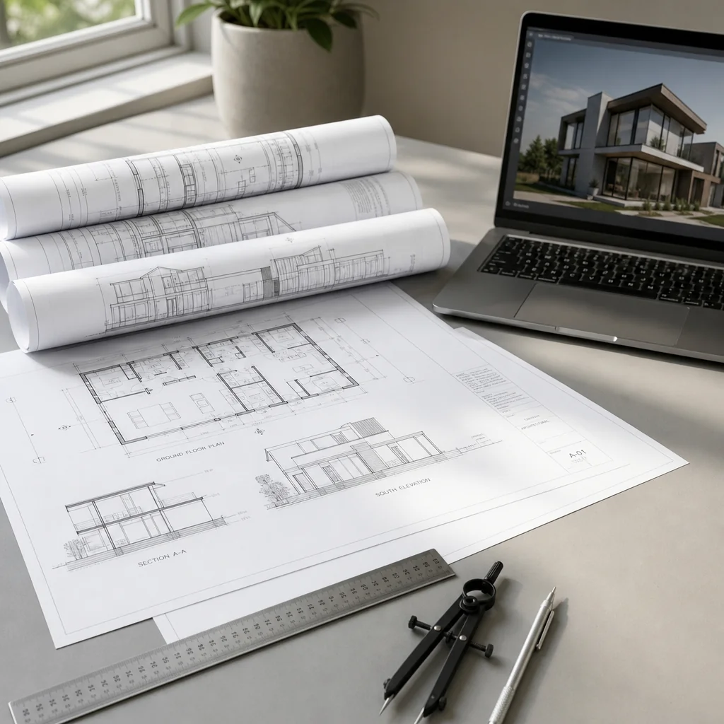 Architectural sketches of organizational structures